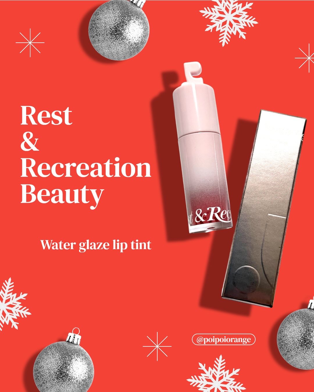 ウォーターグレーズリップティント/Rest & Recreation BEAUTY/リップティントを使ったクチコミ（1枚目）