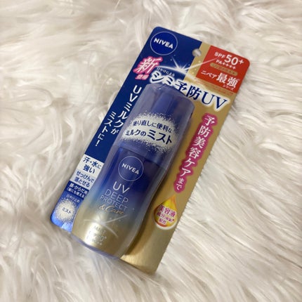 ニベアUV ディーププロテクト&ケア ミルクミスト/ニベア/日焼け止めミスト・スプレーを使ったクチコミ(1枚目)