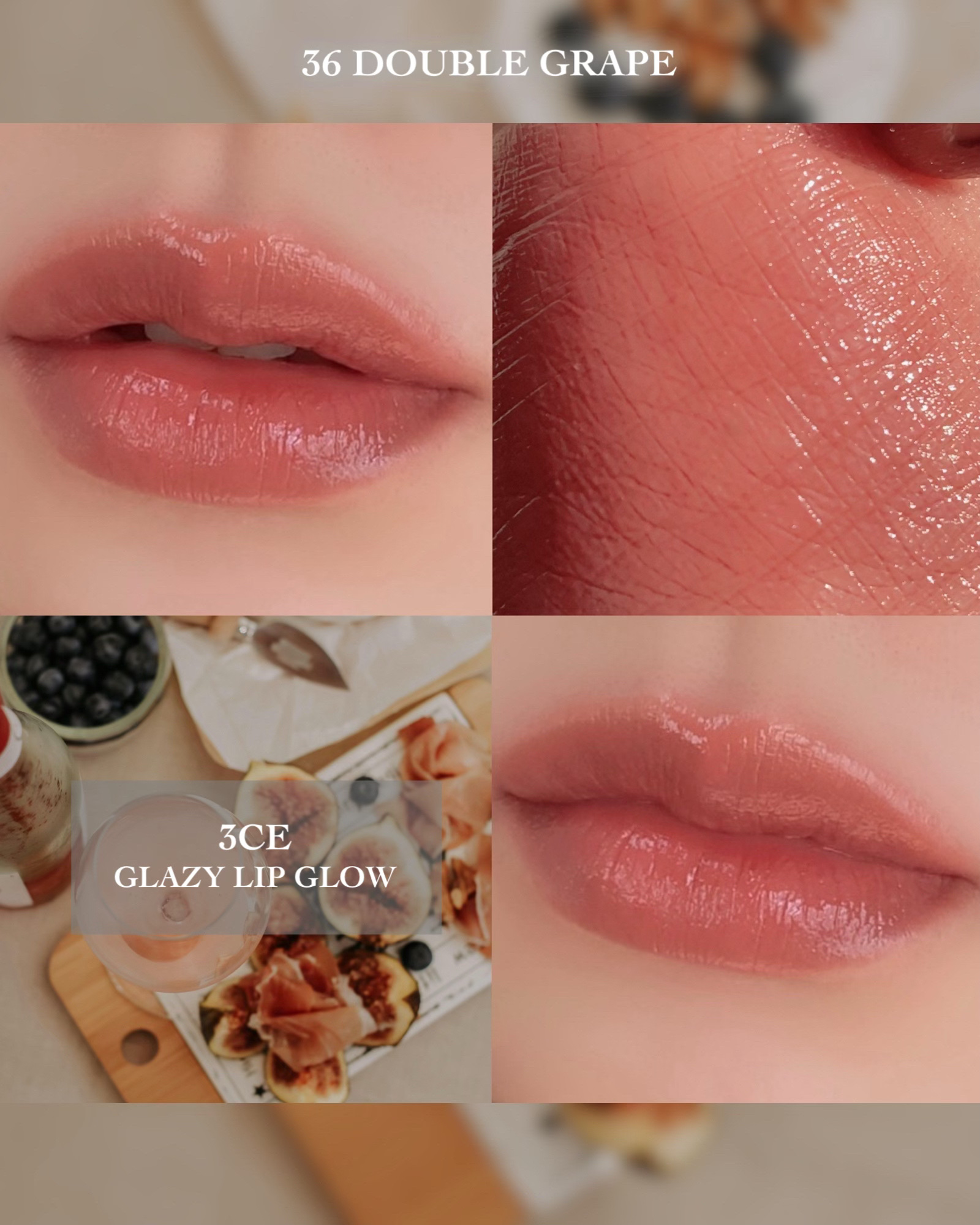 3CE グレイジーリップグロウ/3CE/リップグロスを使ったクチコミ（3枚目）