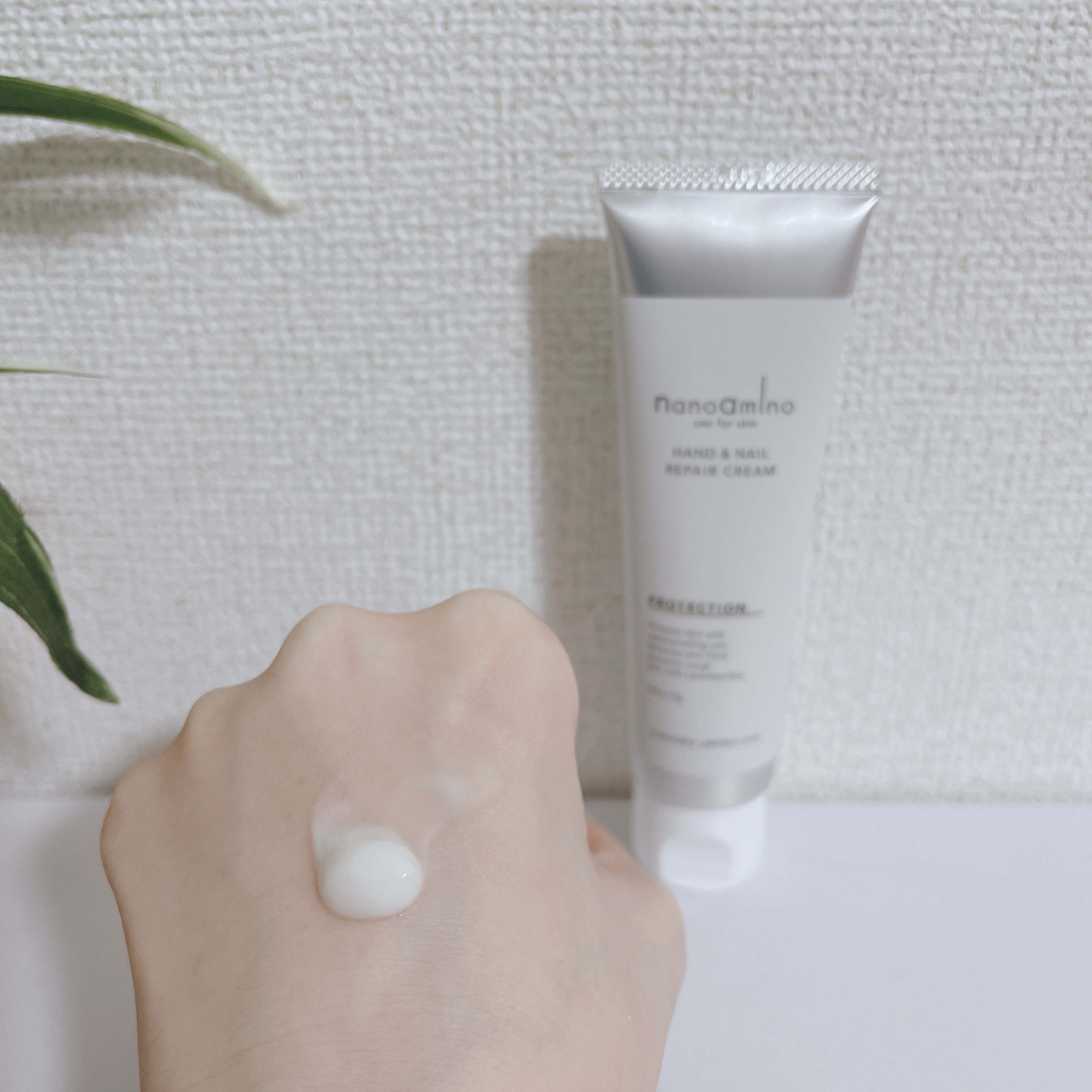 ハンド＆ネイル リペア クリーム プロテクション 無香料/ナノアミノ/ネイルオイル・トリートメントを使ったクチコミ（2枚目）
