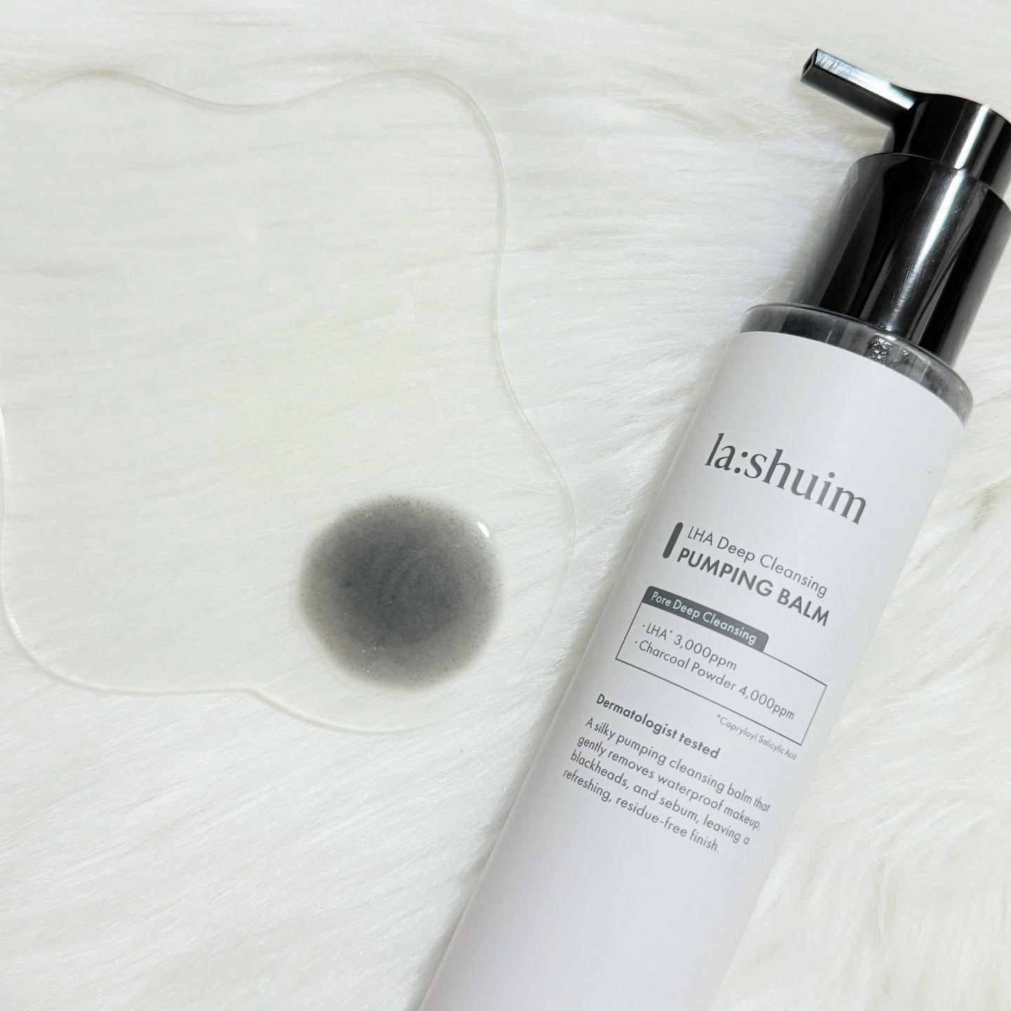 ラ・シューム LHA ディープクレンジング ポンピング バーム/la:shuim/クレンジングバームを使ったクチコミ（2枚目）