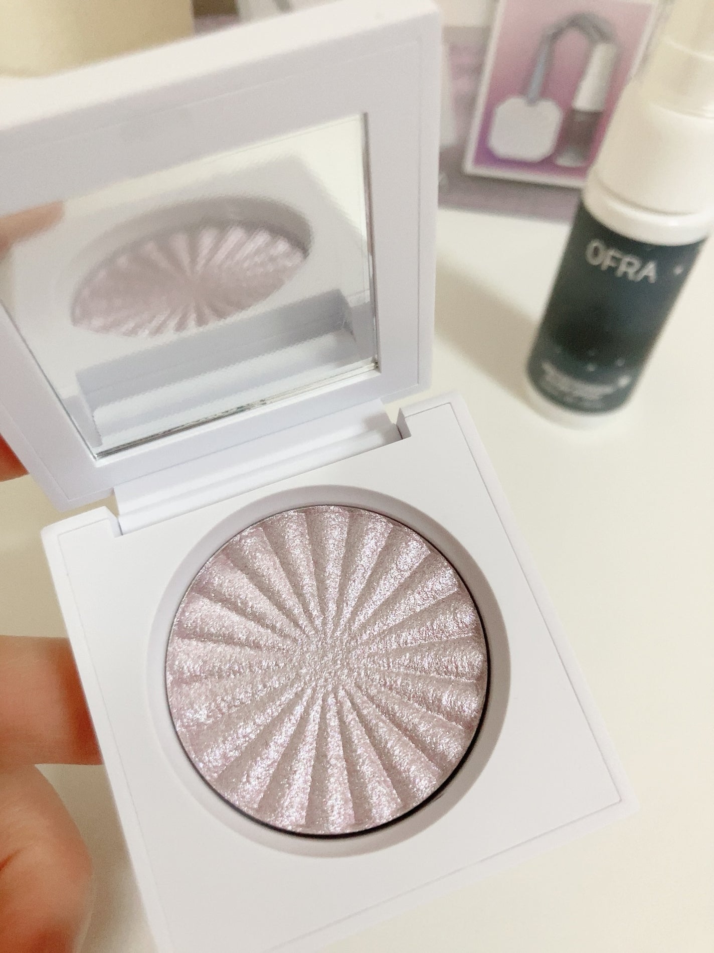 OFRA mini Highlighter/Ofra Cosmetics/パウダーハイライトを使ったクチコミ(5枚目)