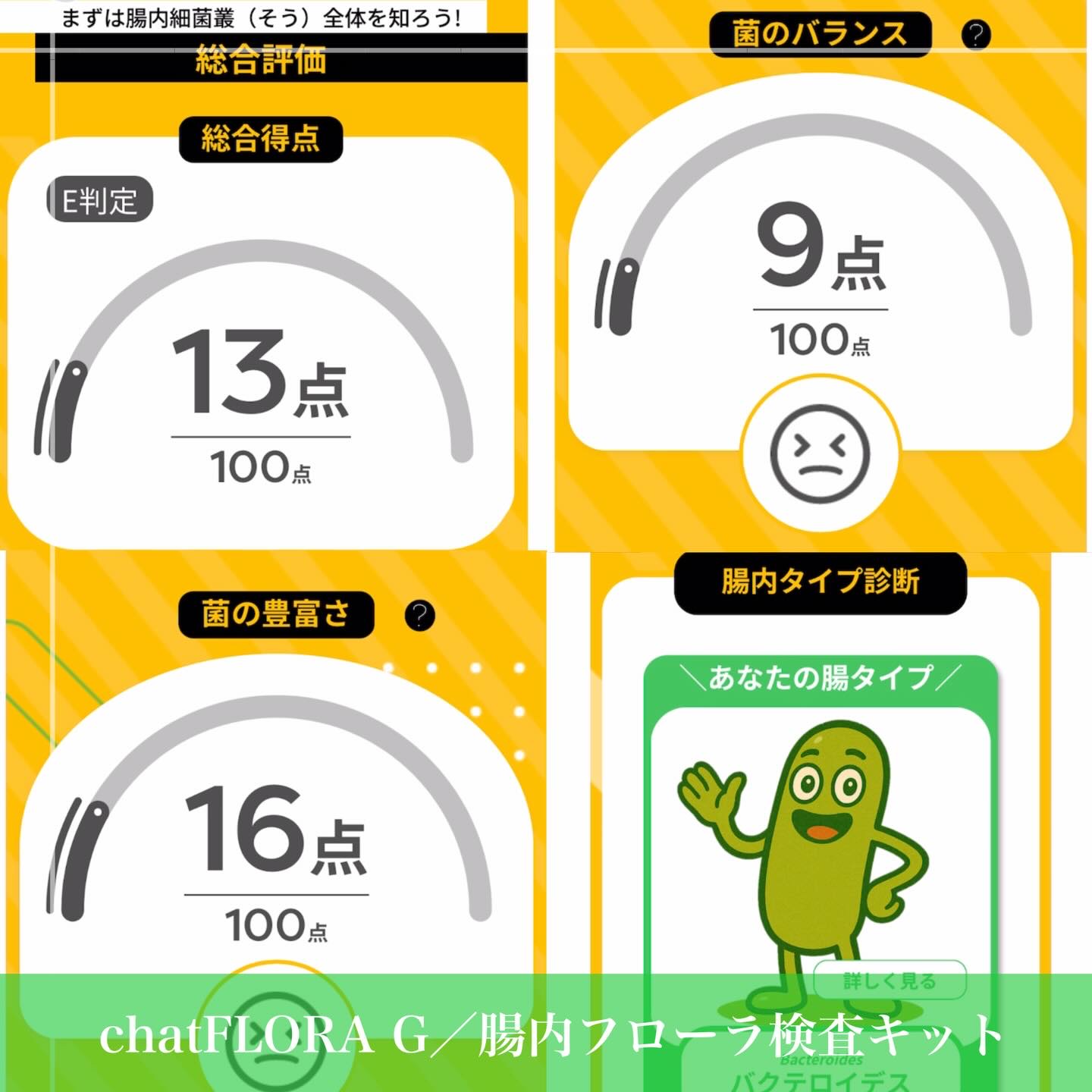 chat FLORA G/chatFLORA G/遺伝子検査キットを使ったクチコミ（3枚目）