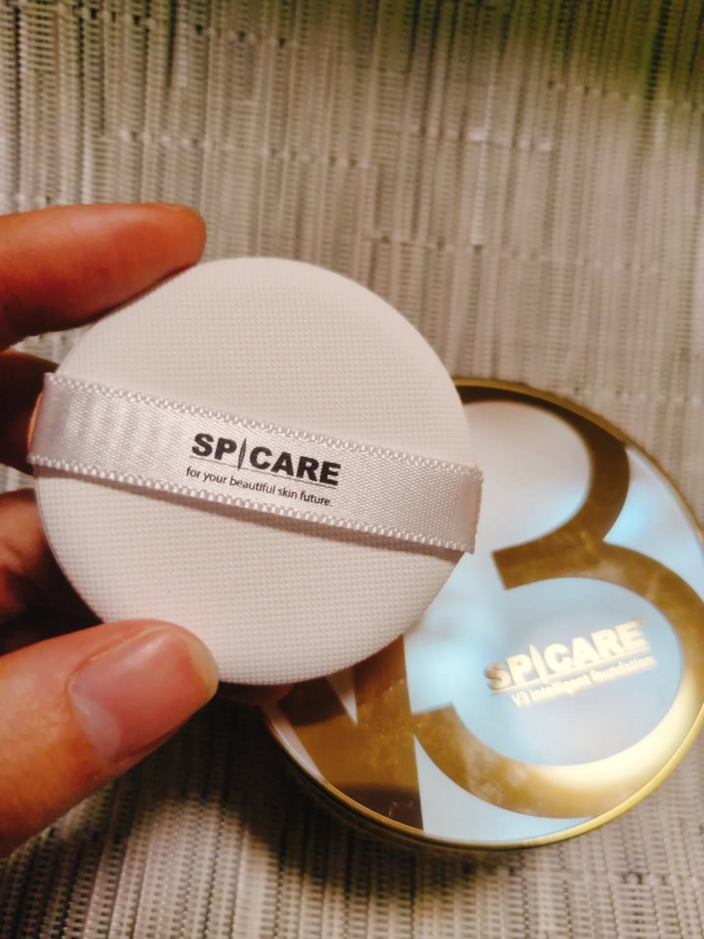 SPICARE V3 インテリジェント ファンデーション/SPICARE/クッションファンデーションを使ったクチコミ（3枚目）