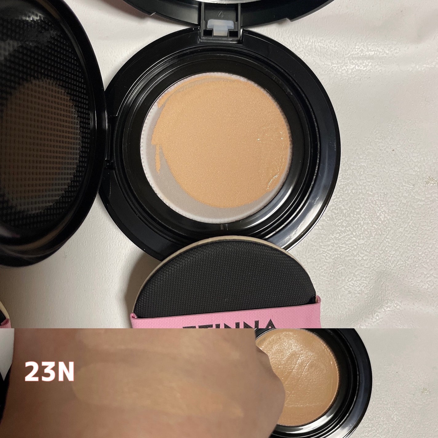 エティナ メッシュエアネス ナチュラルグロウ クッション/ETINNA/クッションファンデーションを使ったクチコミ(4枚目)