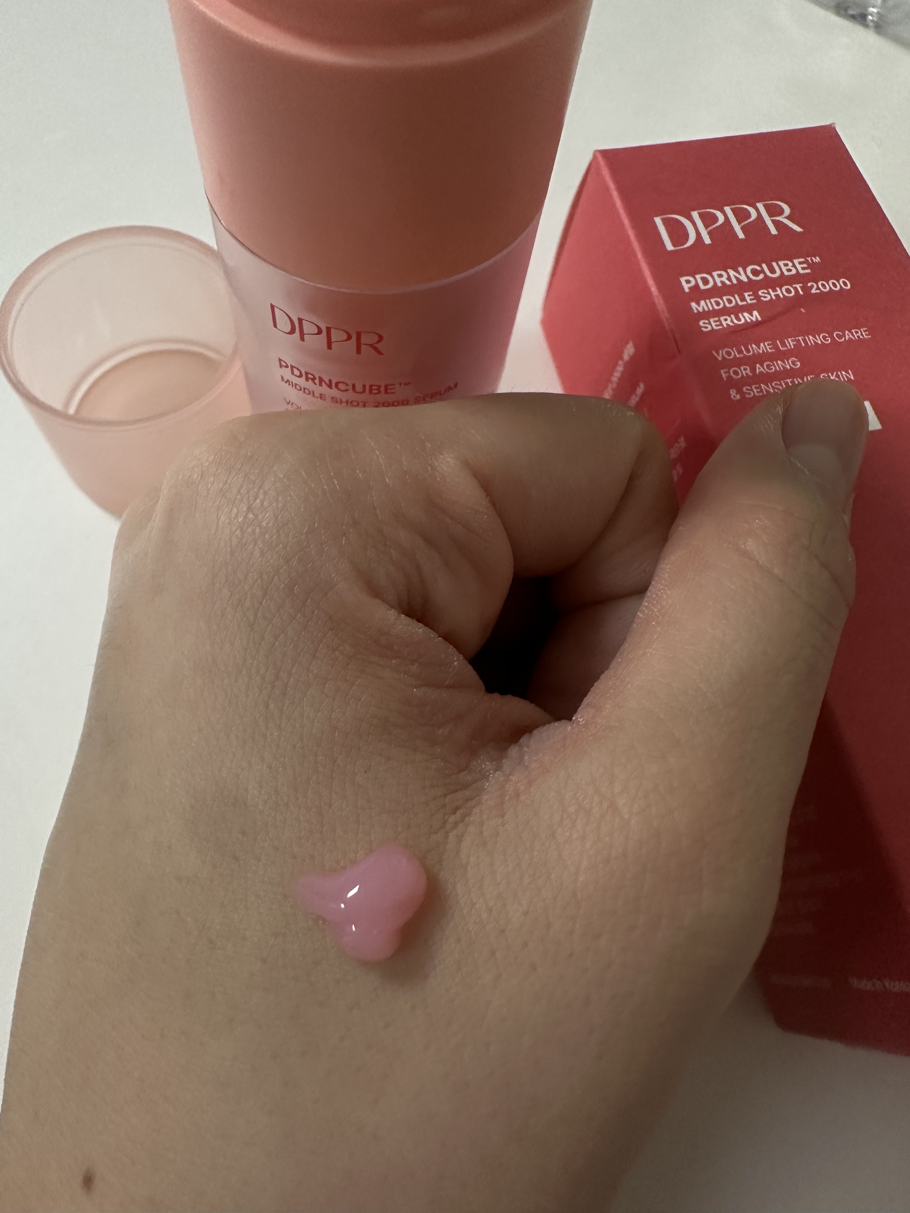 PDRNキューブセラム/DPPR/美容液を使ったクチコミ（2枚目）