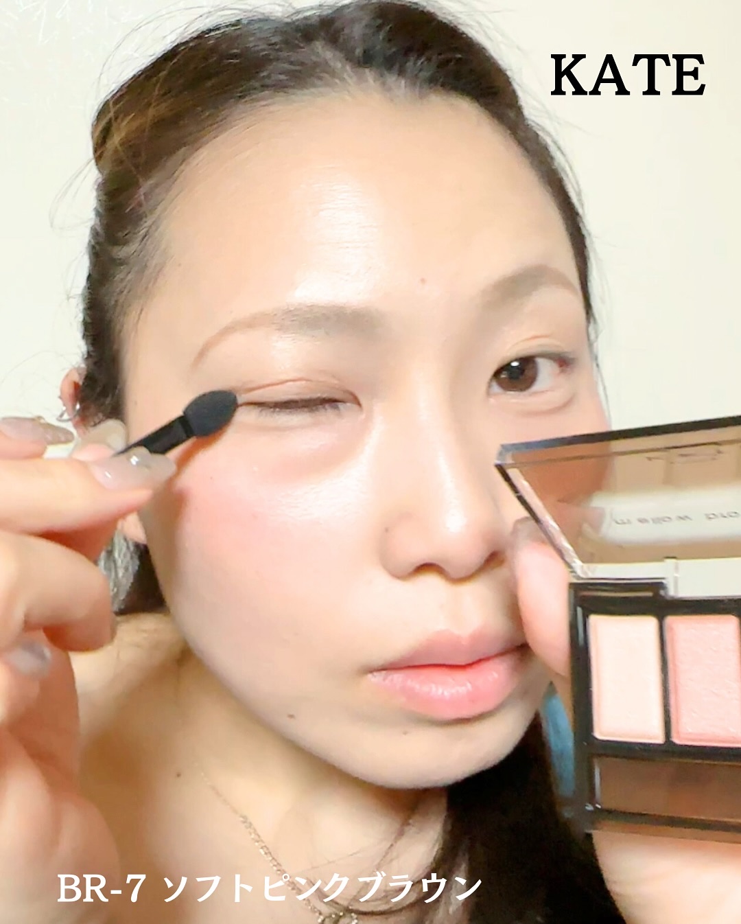 ケイト メロウブラウンアイズ/KATE/アイシャドウパレットを使ったクチコミ（3枚目）