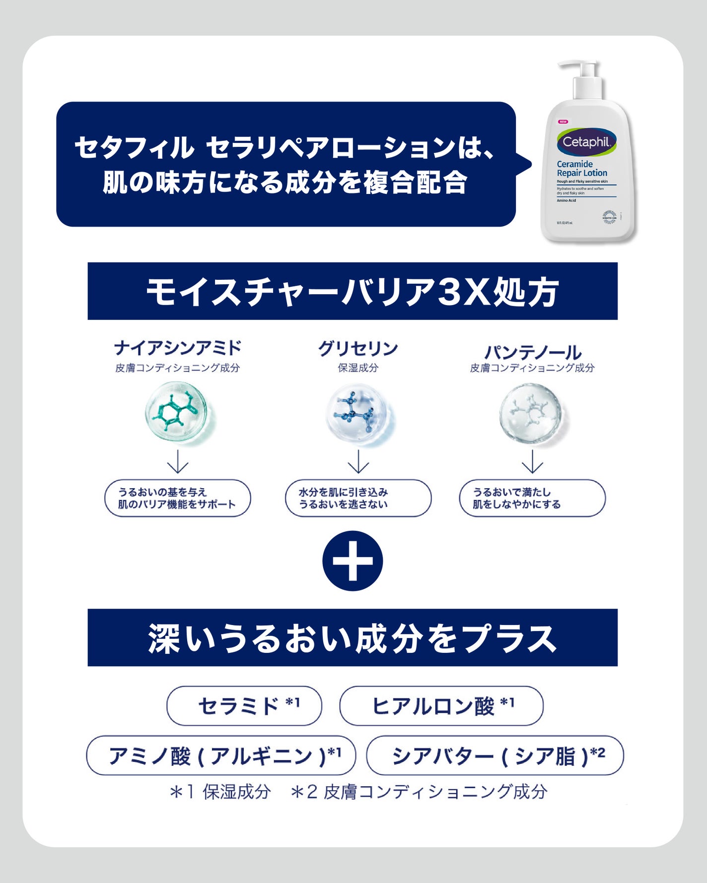 セタフィル セラリペアローション/セタフィル/ボディローションを使ったクチコミ(3枚目)