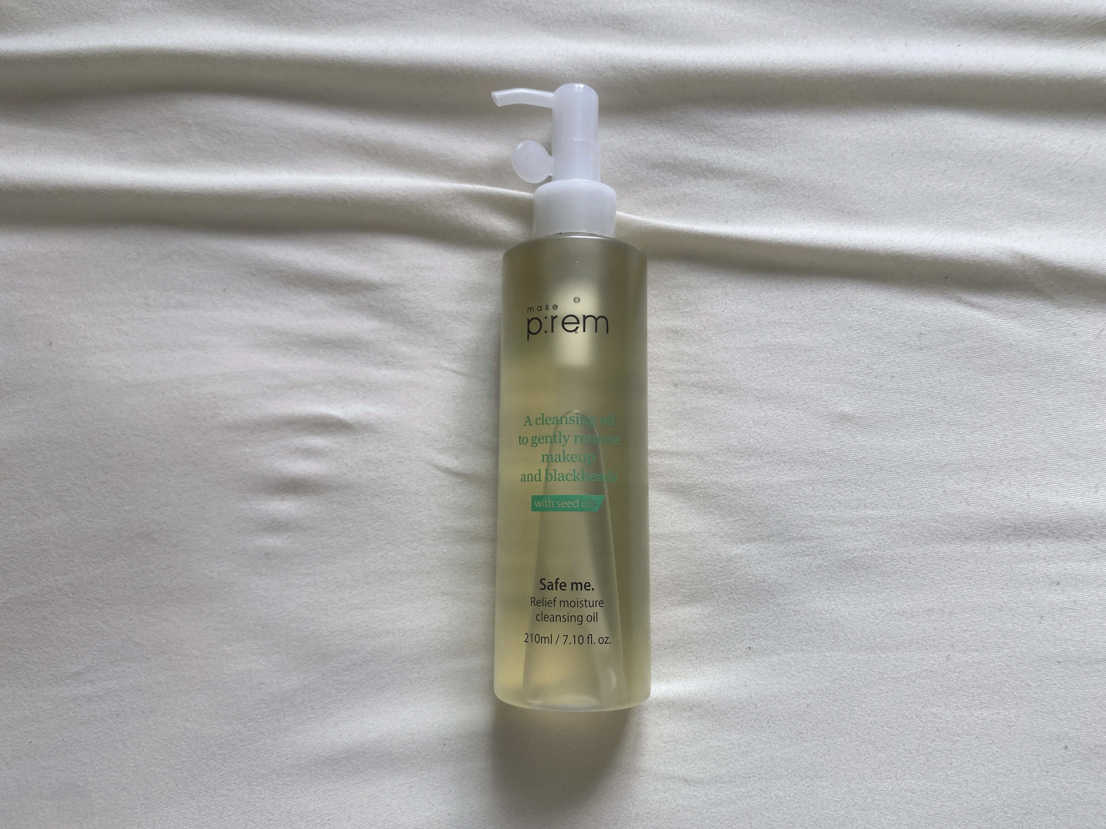 セーフミー リリーフモイスチャー クレンジングオイル/make prem/オイルクレンジングを使ったクチコミ（1枚目）