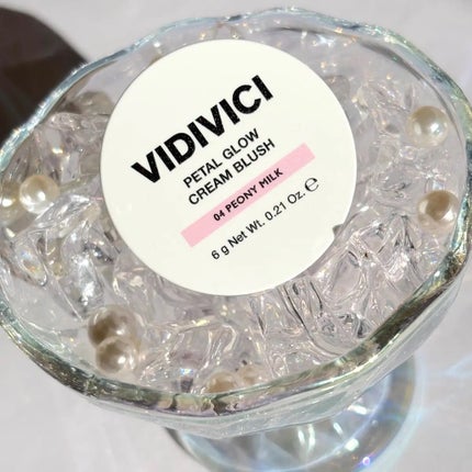ペタルグロウクリームチーク/VIDIVICI/ジェル・クリームチークを使ったクチコミ(1枚目)
