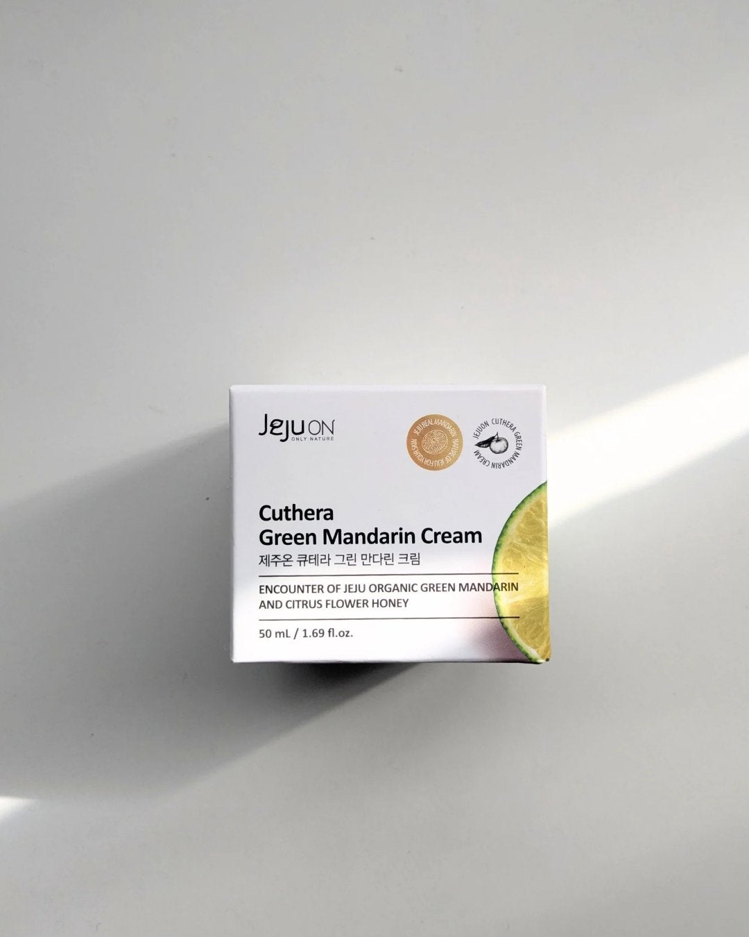 Cuthera グリーンマンダリンクリーム/JEJUON/フェイスクリームを使ったクチコミ(3枚目)