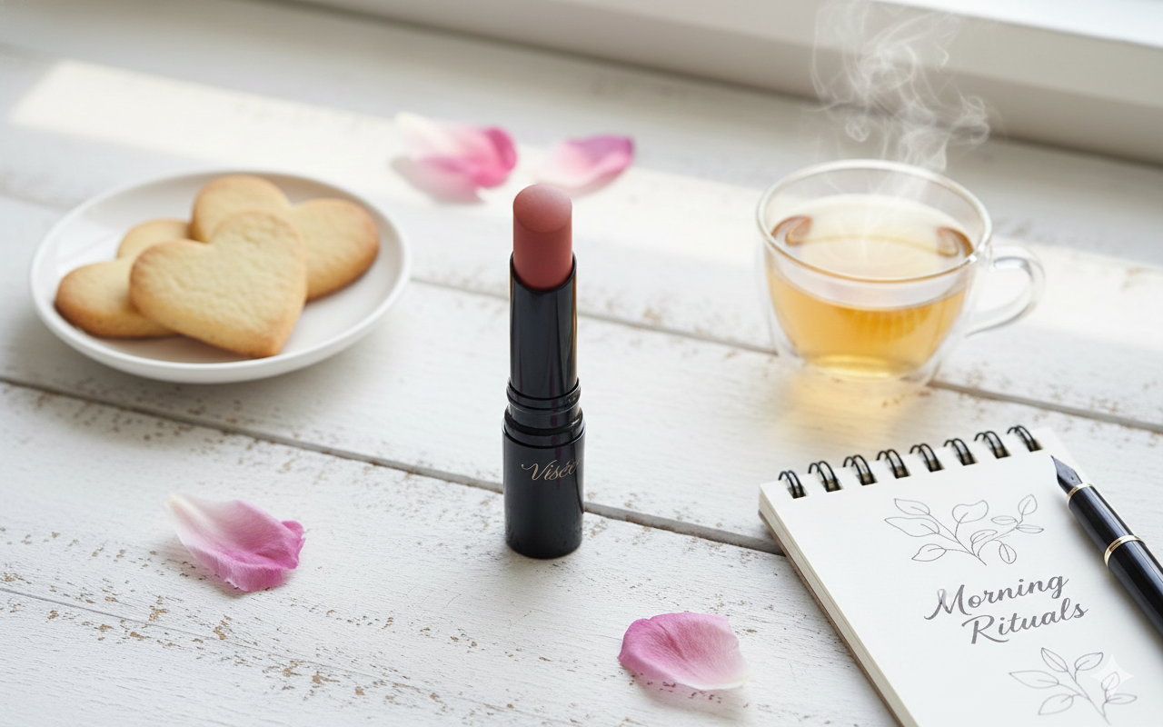 ネンマクフェイク ルージュ Ⅱ/Visée/口紅を使ったクチコミ（1枚目）