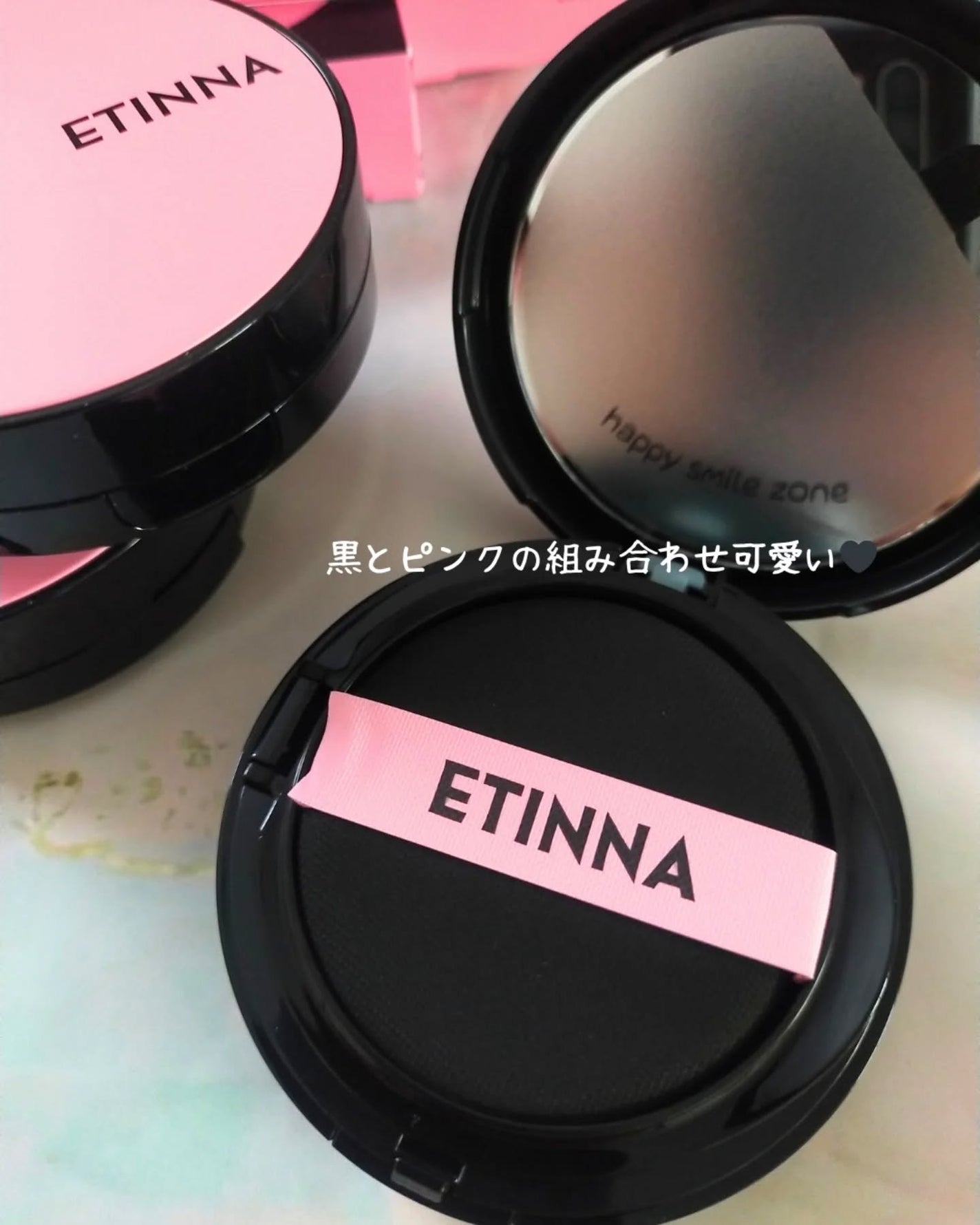 エティナ メッシュエアネス ナチュラルグロウ クッション/ETINNA/クッションファンデーションを使ったクチコミ(2枚目)