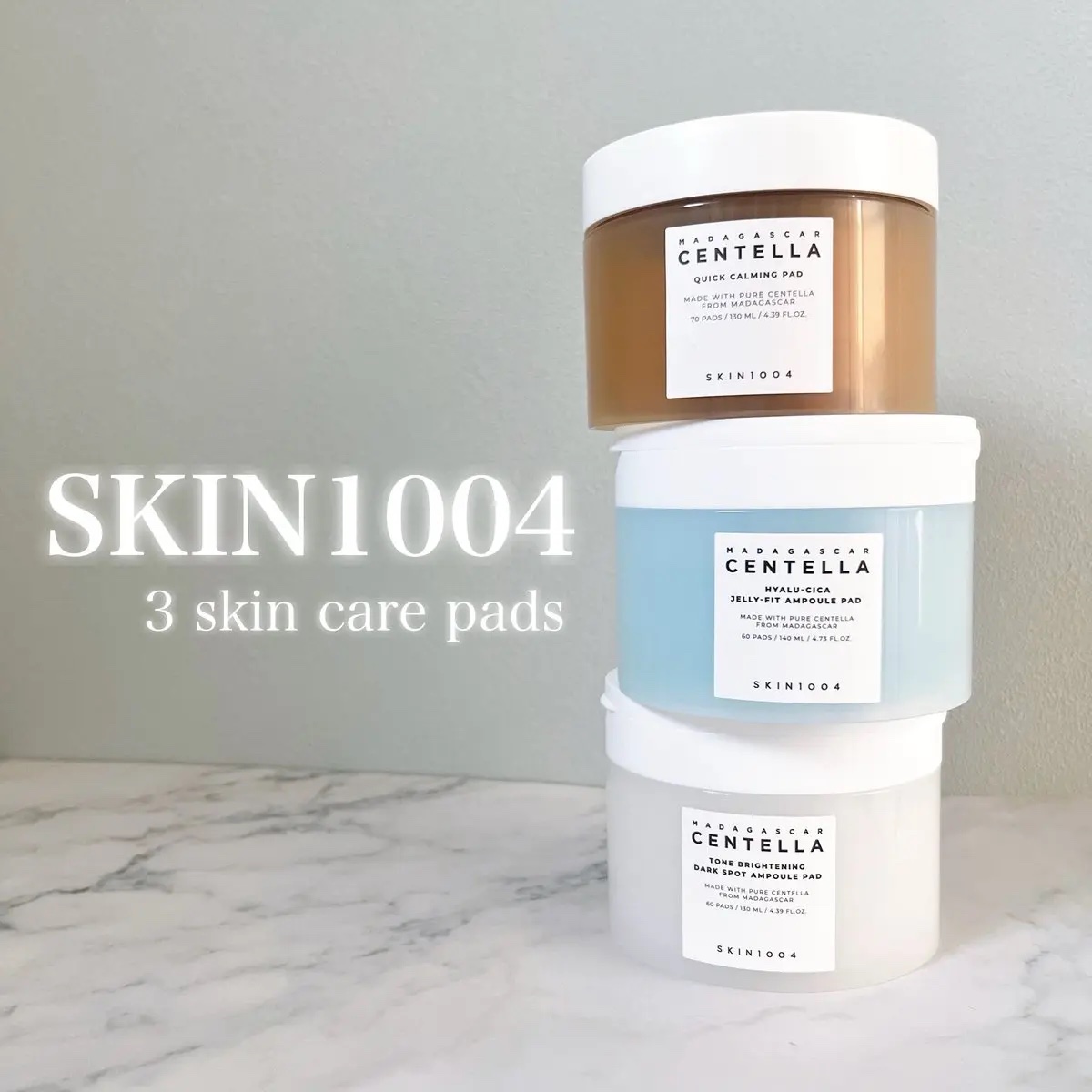 ヒアルーシカジェリーフィットアンプルパッド/SKIN1004/トナーパッドを使ったクチコミ（1枚目）