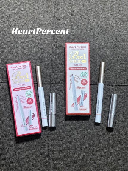 ドットオンムードワンウェイグロイティント/Heart Percent/リップティントを使ったクチコミ(1枚目)