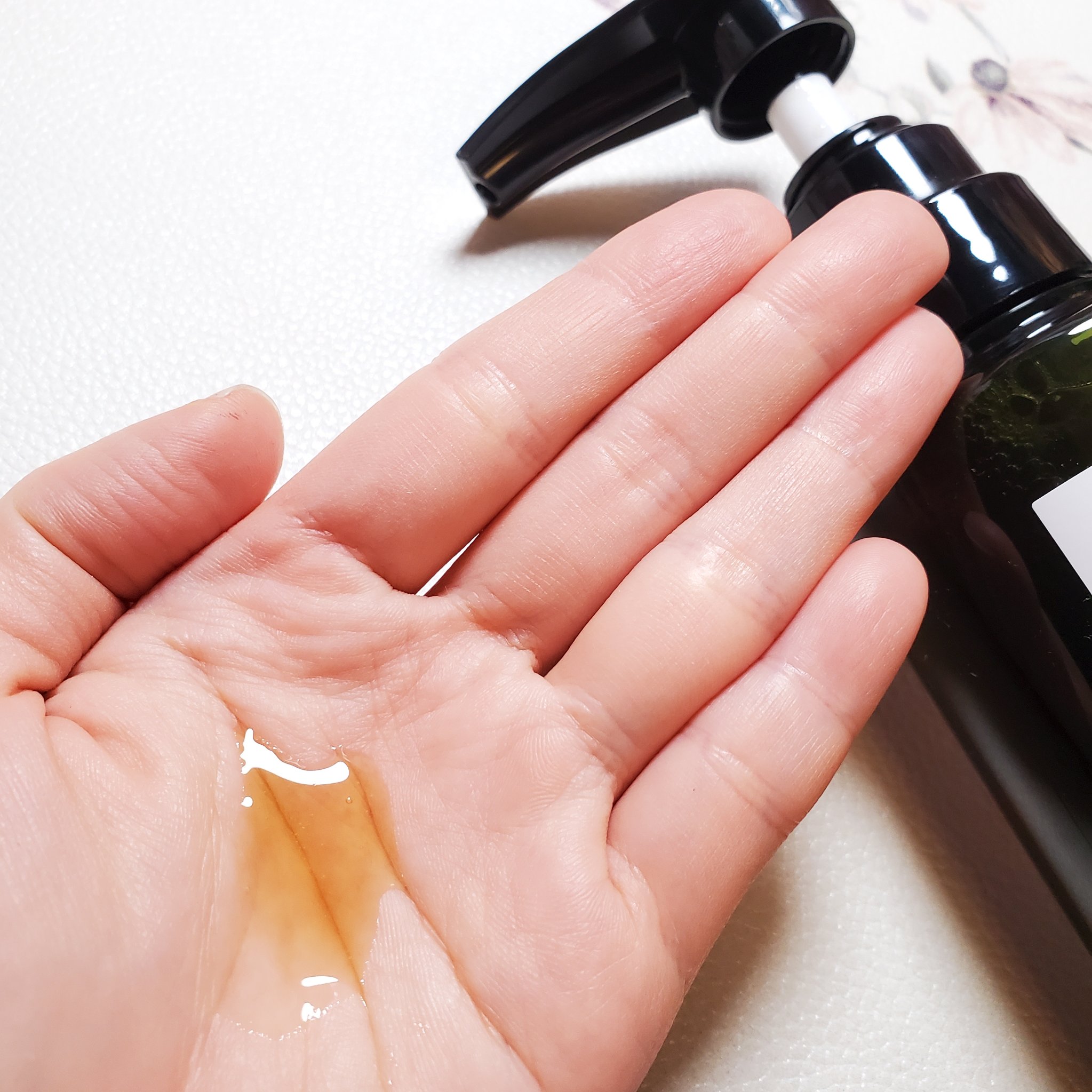 ノンシリコン アミノ酸 シャンプー/コンディショナー 草花（そうか） コンディショナー 300ml/MOGANS/市販シャンプーを使ったクチコミ（3枚目）