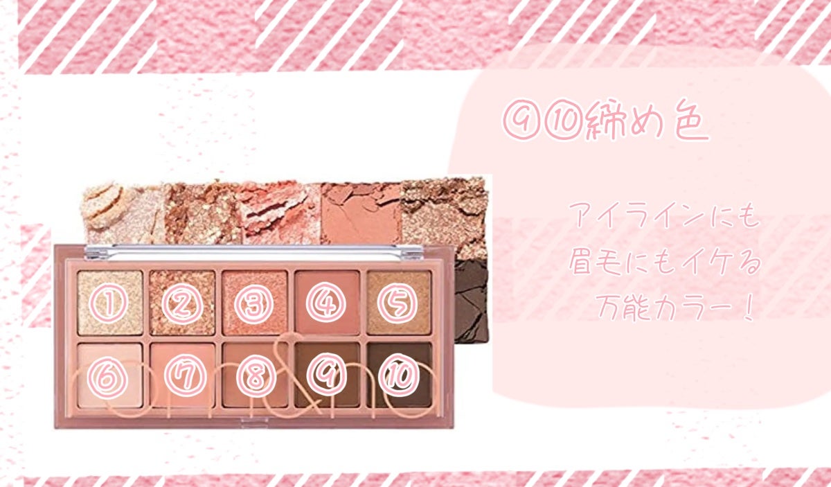 ベターザンパレット/rom&nd/アイシャドウパレットを使ったクチコミ(6枚目)