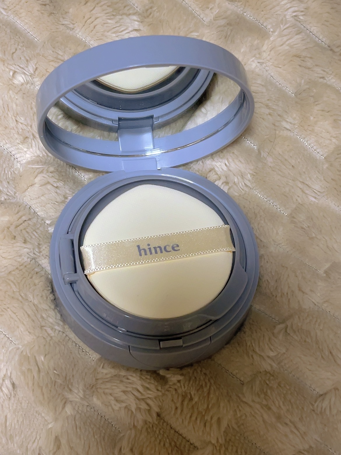 セカンドスキンメッシュマットクッション/hince/クッションファンデーションを使ったクチコミ（2枚目）