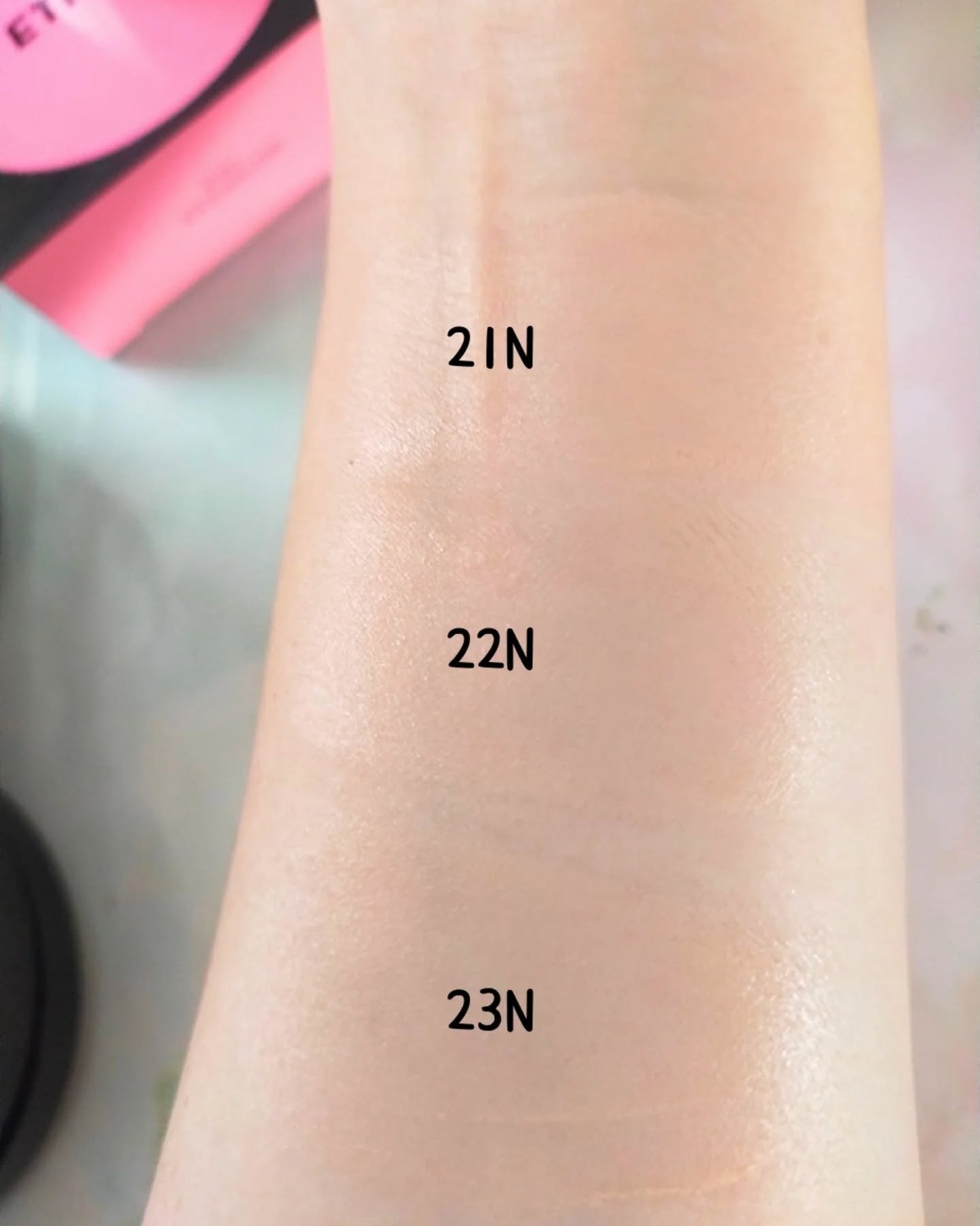 エティナ メッシュエアネス ナチュラルグロウ クッション/ETINNA/クッションファンデーションを使ったクチコミ(5枚目)