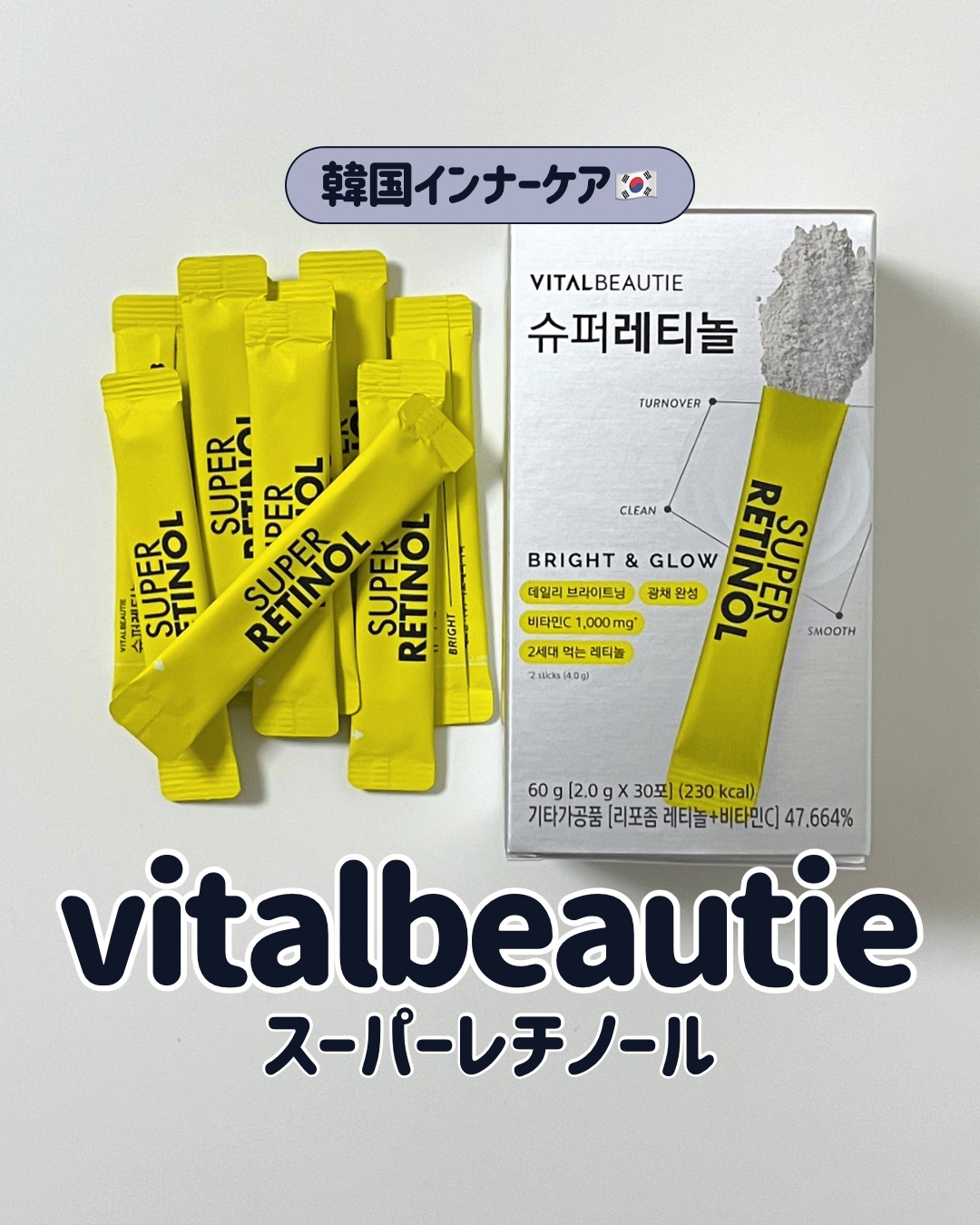 スーパーレチノールC/VITALBEAUTIE/美容サプリメントを使ったクチコミ（1枚目）