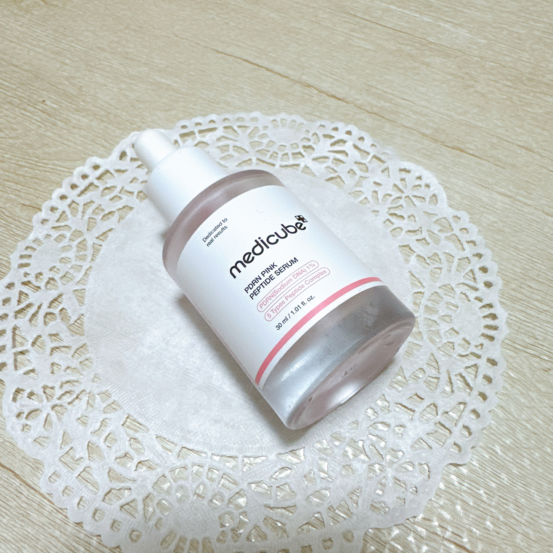 PDRNピンクアンプル PDRN 10,000ppm配合/MEDICUBE/美容液を使ったクチコミ（2枚目）