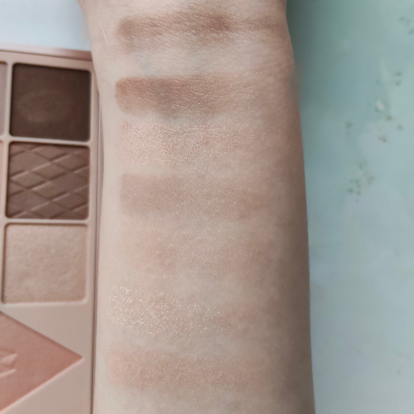 ウォンジョンヨ W デイリームードアップパレット /Wonjungyo/アイシャドウパレットを使ったクチコミ(4枚目)