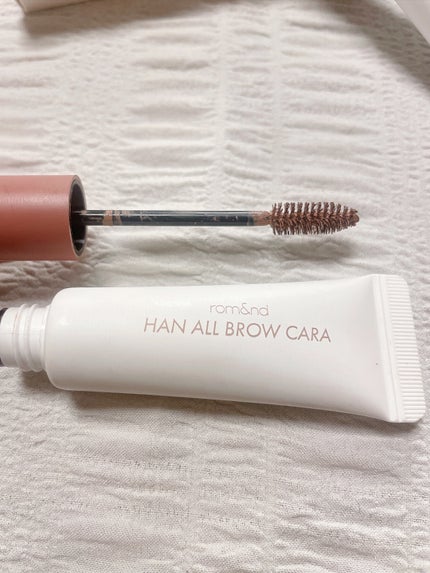 ハンオールブロウカラ/rom&nd/眉マスカラを使ったクチコミ(3枚目)
