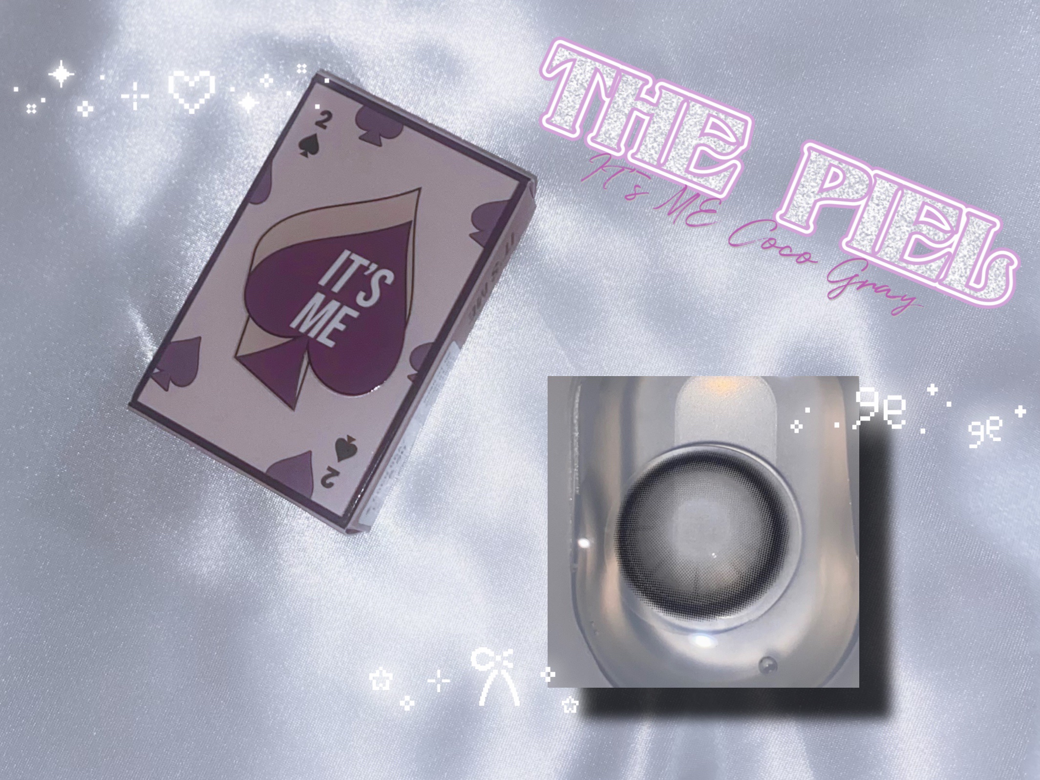 IT'S ME Coco Gray/THEPIEL/１ヶ月（１MONTH）カラコンを使ったクチコミ（1枚目）