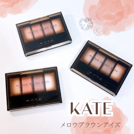 ケイト メロウブラウンアイズ/KATE/アイシャドウパレットを使ったクチコミ(2枚目)