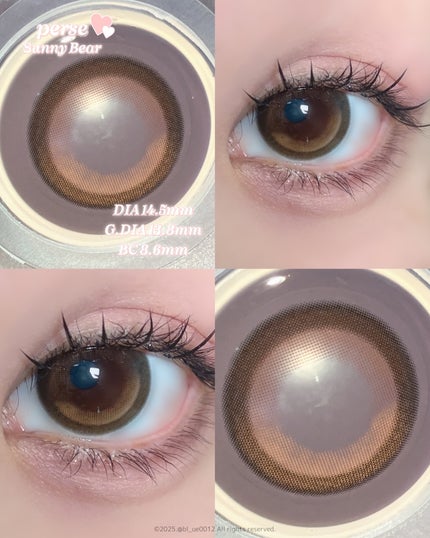 perse 1day/perse/ワンデー(1DAY)カラコンを使ったクチコミ(2枚目)