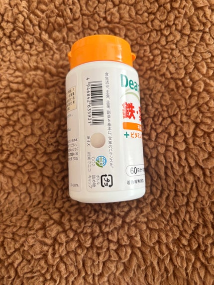 鉄・葉酸 60粒/Dear-Natura (ディアナチュラ)/健康サプリメントの画像