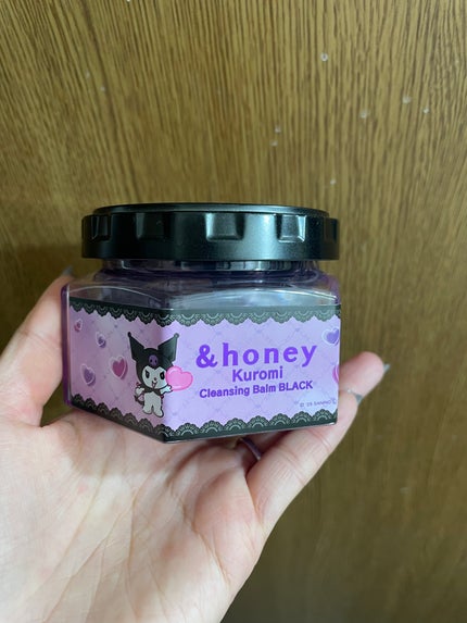 アンドハニー クロミ クレンジングバーム ブラック/&honey/クレンジングバームを使ったクチコミ(1枚目)