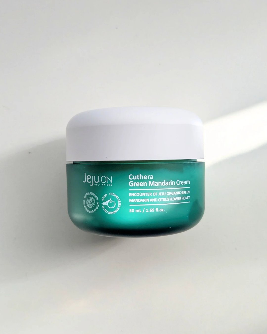 Cuthera グリーンマンダリンクリーム/JEJUON/フェイスクリームを使ったクチコミ（2枚目）