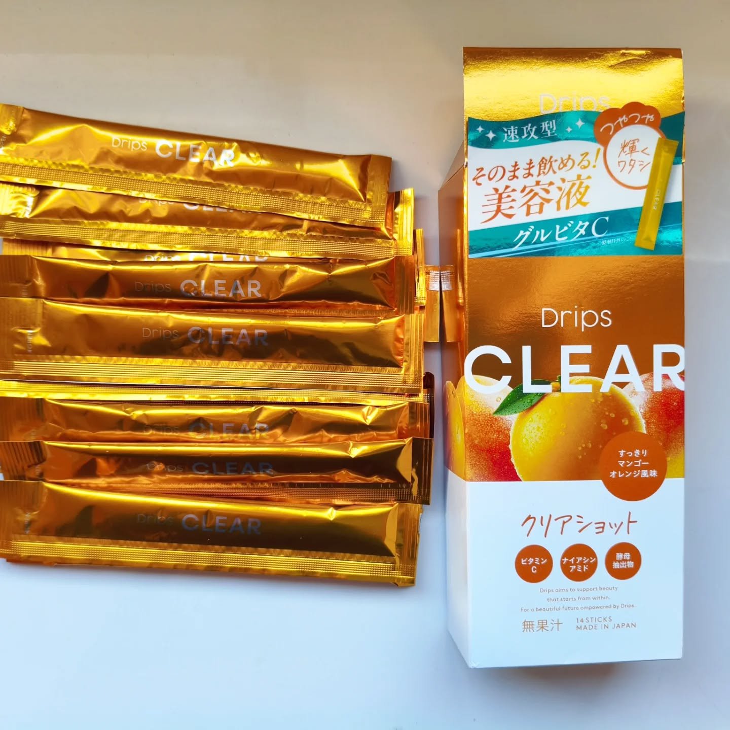 ドリップス クリアショット/Drips/美容ドリンクを使ったクチコミ（2枚目）