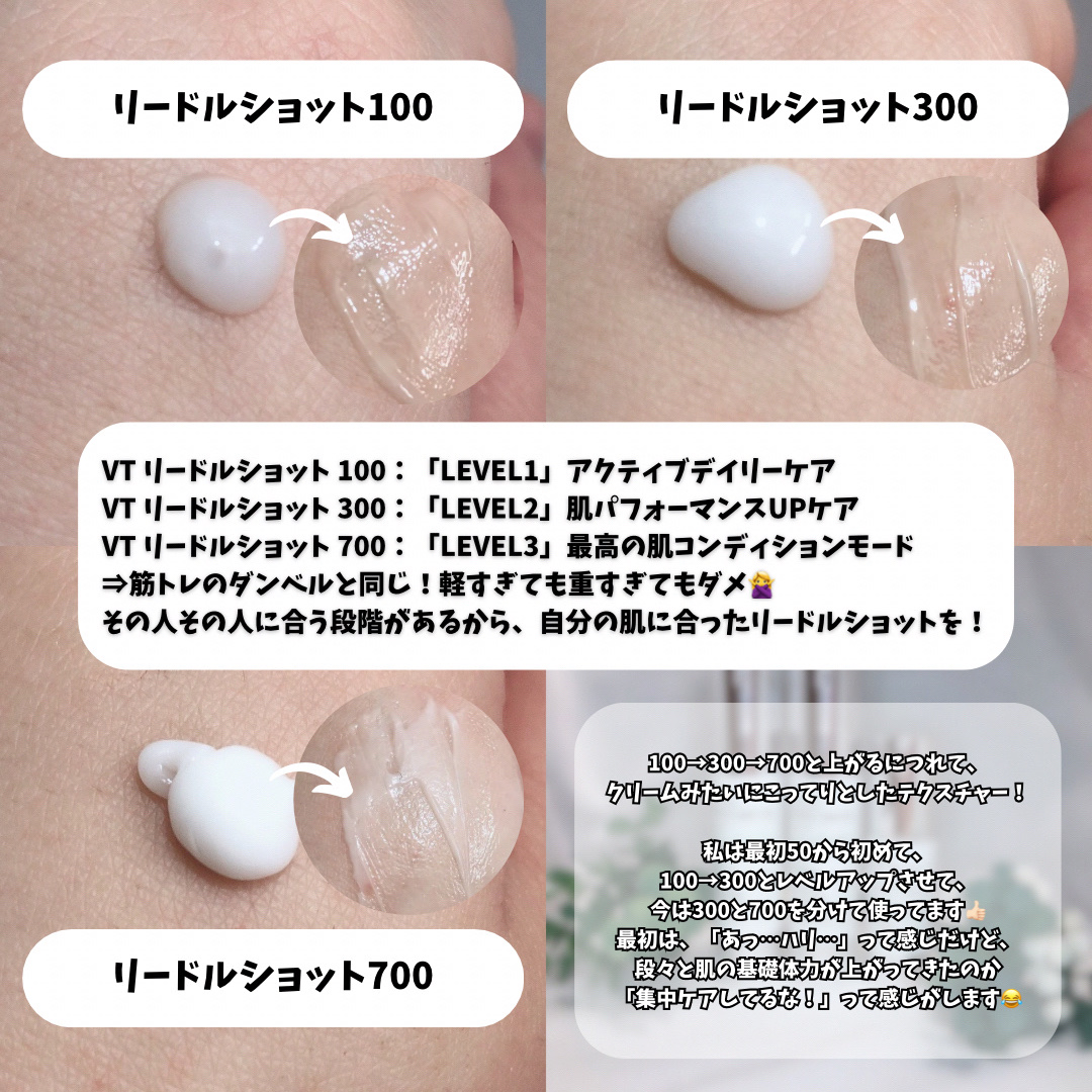 リードルショット300/VT/美容液を使ったクチコミ（2枚目）
