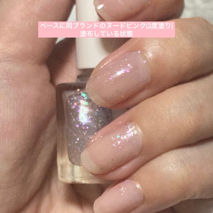パラドゥ グリッタリーネイル/パラドゥ/マニキュアを使ったクチコミ(3枚目)