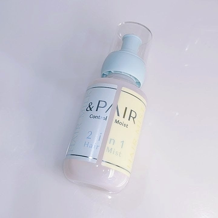 アンドペア コントロール モイスト 2in1 ヘアミルクミスト/&PAIR/ヘアミストを使ったクチコミ(1枚目)