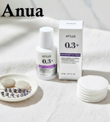 レチノール0.3 ナイアシンリニューイングセラム/Anua/美容液を使ったクチコミ(1枚目)