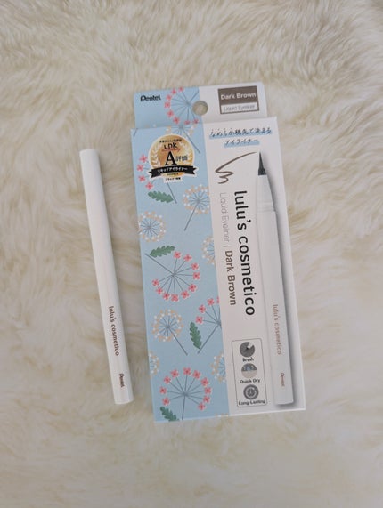 リキッドアイライナー/ルルズコスメティコ/リキッドアイライナーを使ったクチコミ(1枚目)