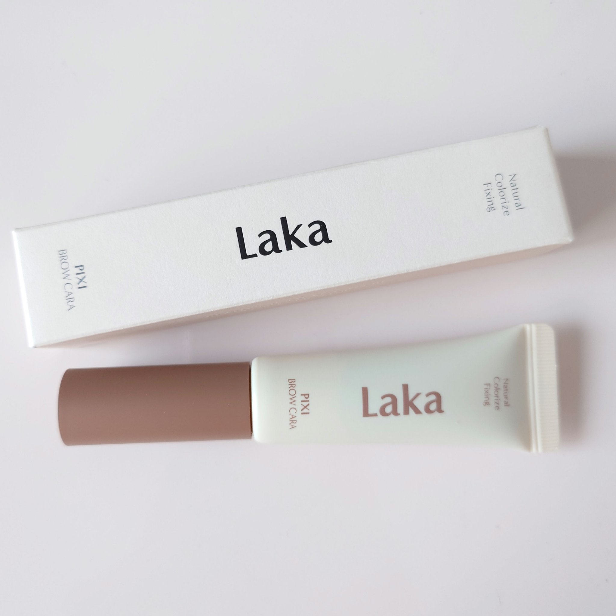 ラカ ピクシーブロウカラ/Laka/眉マスカラを使ったクチコミ（1枚目）