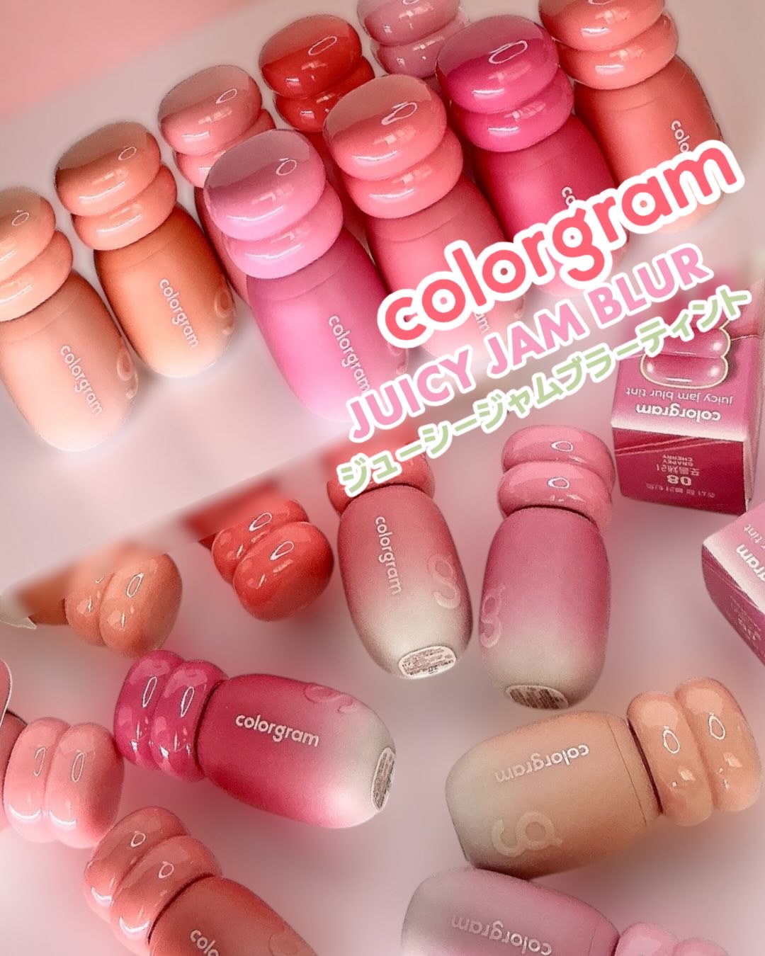 カラーグラム ジューシージャムブラーティント/Colorgram/リップティントを使ったクチコミ（1枚目）