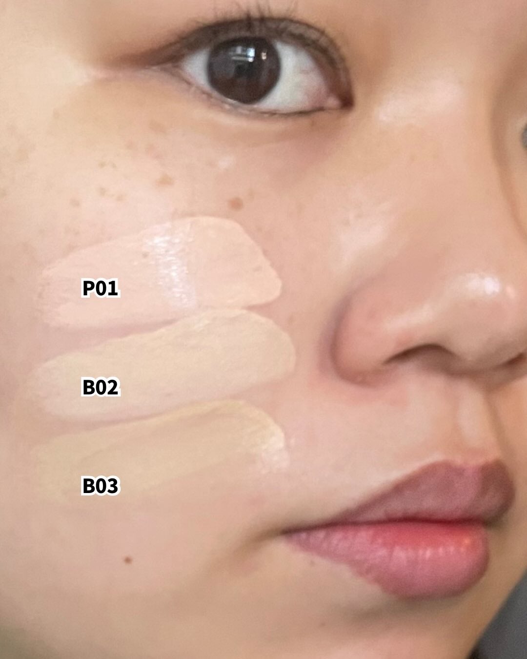 エッセンスコンシーリング UV クッションファンデーション/PERFECT DIARY/クッションファンデーションを使ったクチコミ(5枚目)