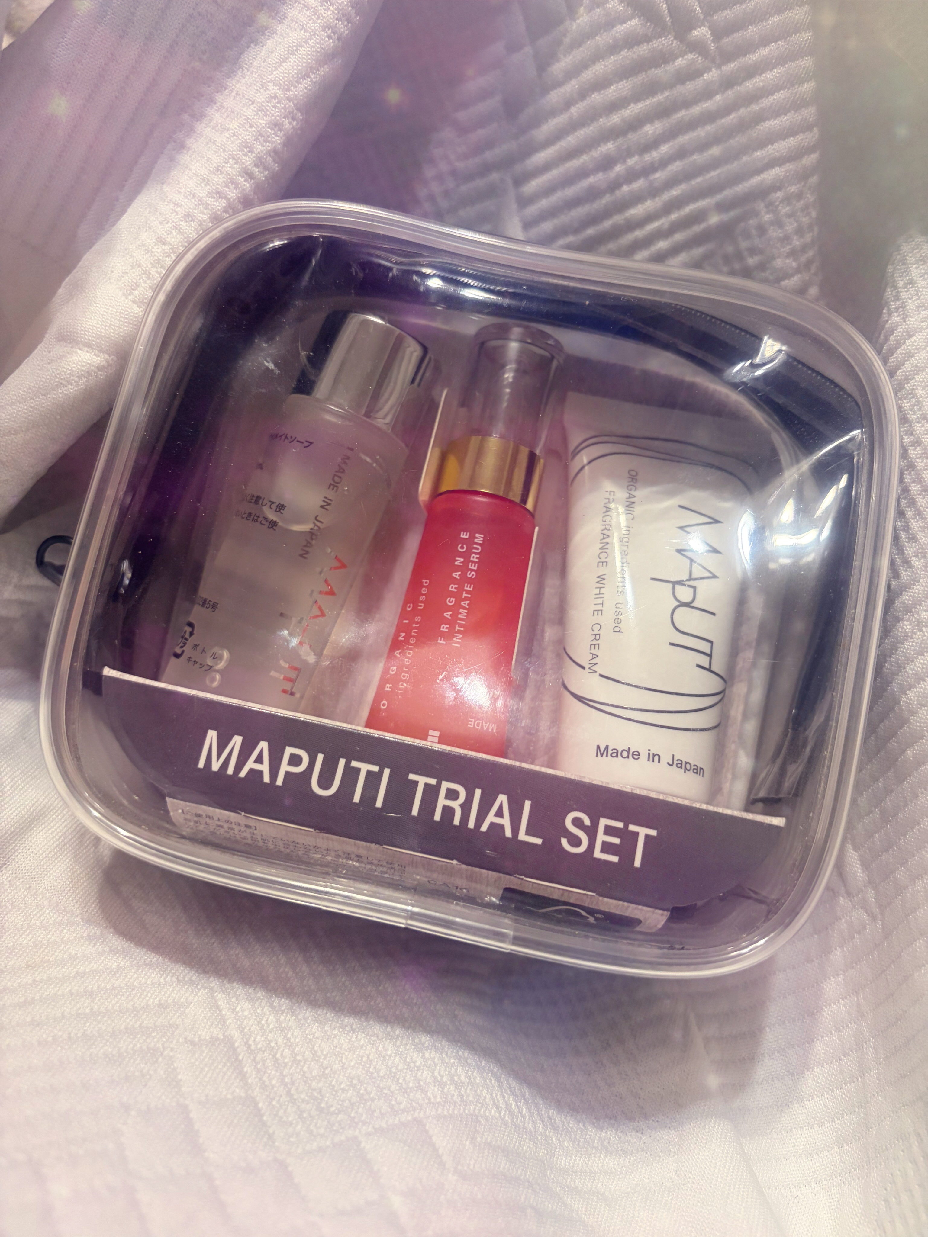 MAPUTI トライアルセット/MAPUTI/トライアルキットを使ったクチコミ（1枚目）