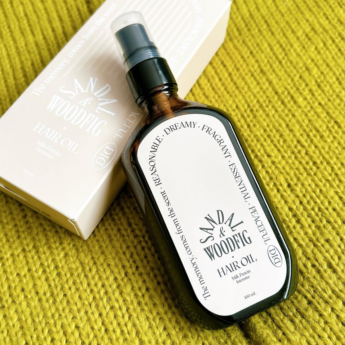 ミルクプロテインインテンシブヘアオイル/odiD/ヘアオイルを使ったクチコミ（1枚目）