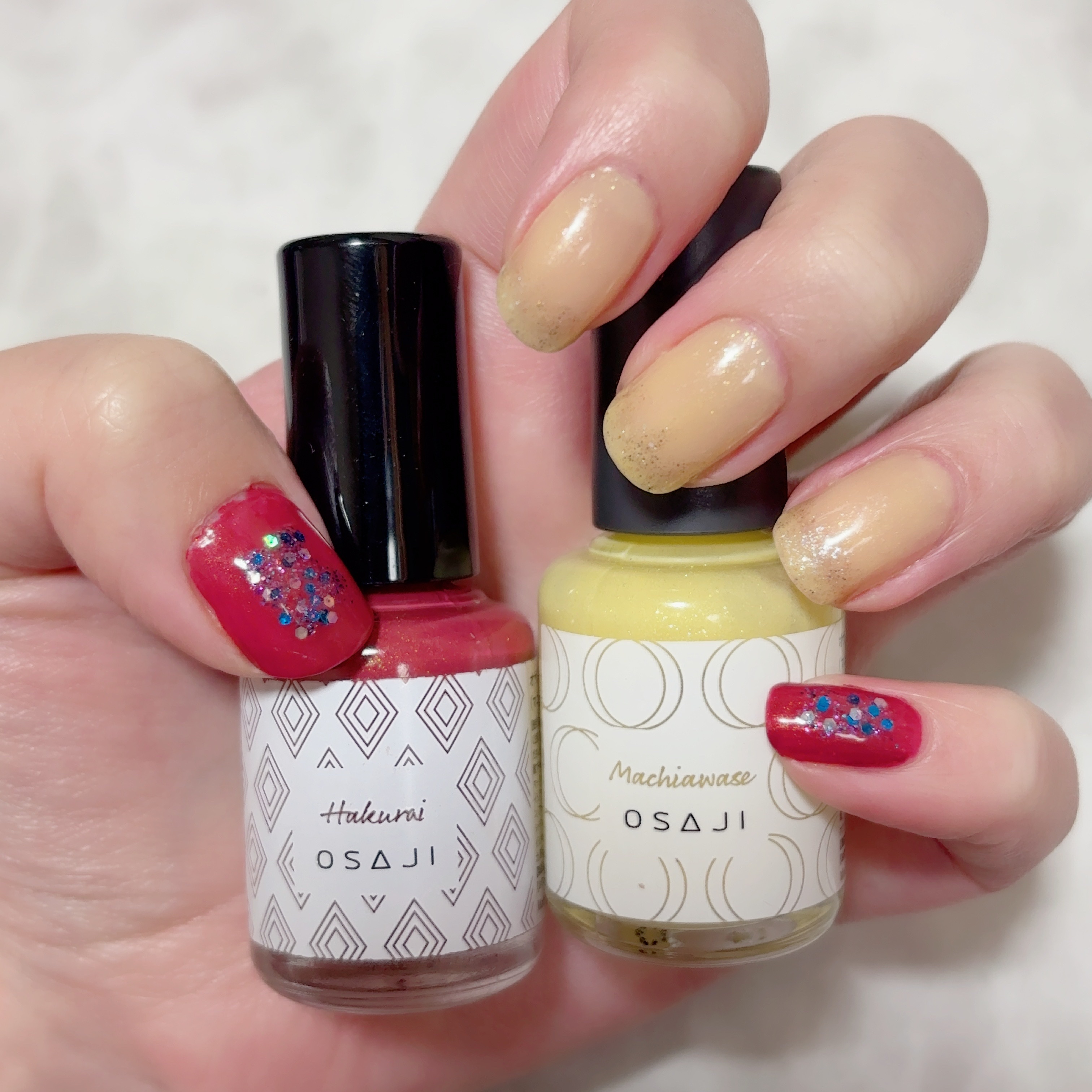 オサジ アップリフト ネイルカラー/OSAJI/マニキュアを使ったクチコミ（1枚目）