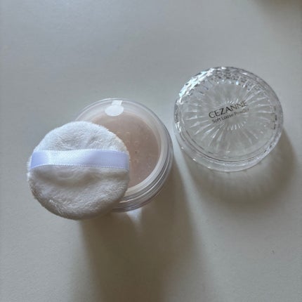 うるふわ仕上げパウダー/CEZANNE/ルースパウダーを使ったクチコミ(2枚目)