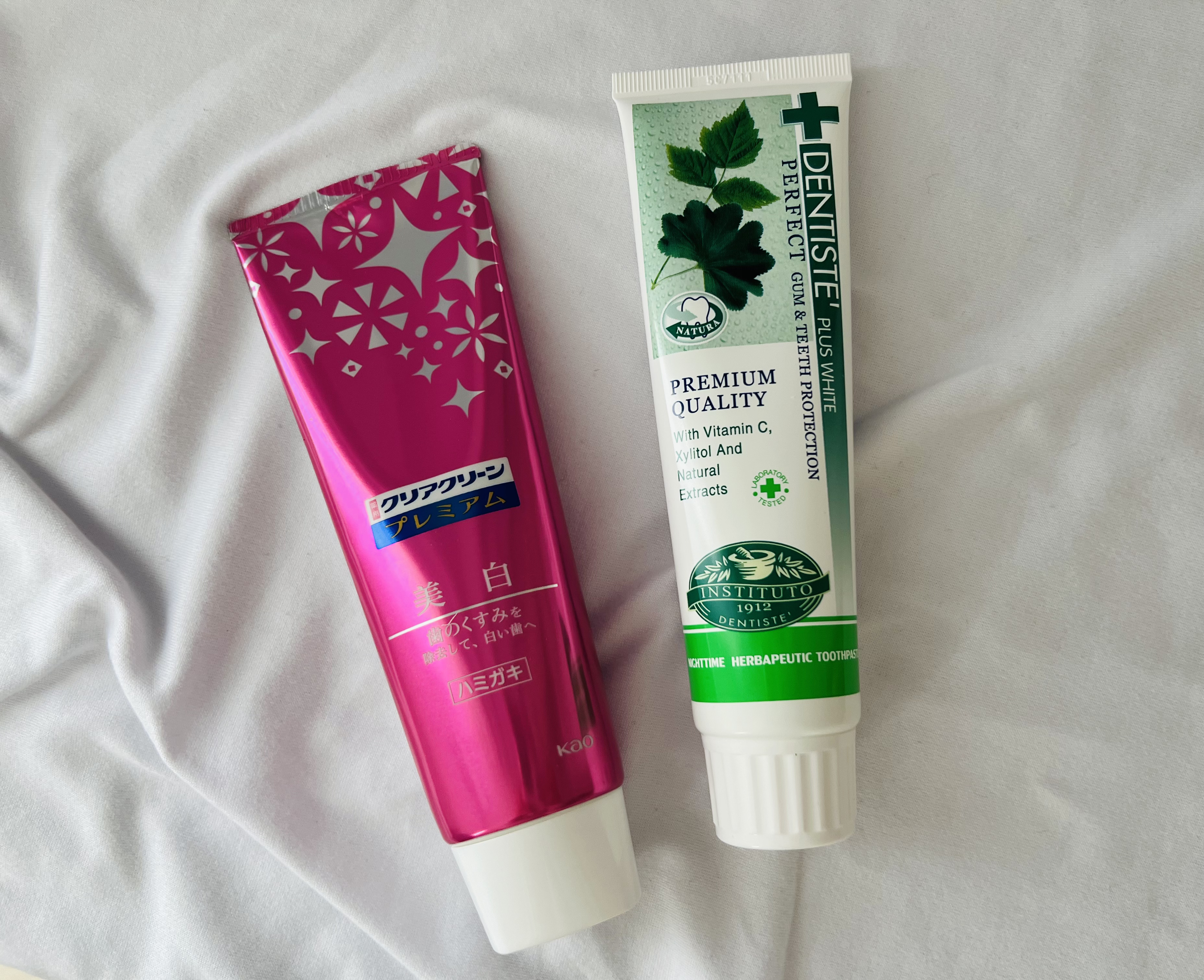 クリアクリーン プレミアム 美白(薬用ハミガキ) 160g/クリアクリーン/歯磨き粉を使ったクチコミ（1枚目）