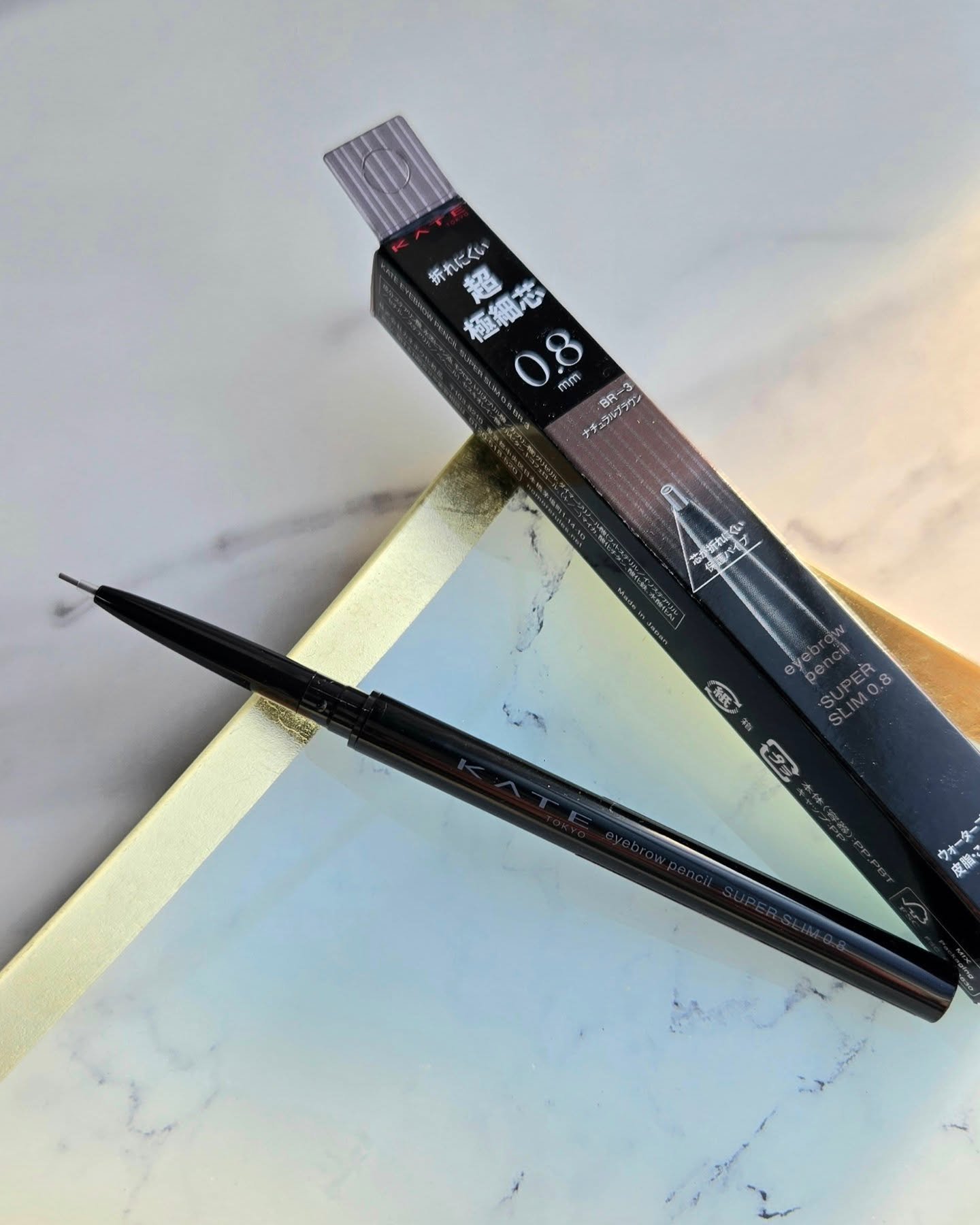 ケイト アイブロウペンシルスーパースリム0.8/KATE/アイブロウペンシルを使ったクチコミ（1枚目）