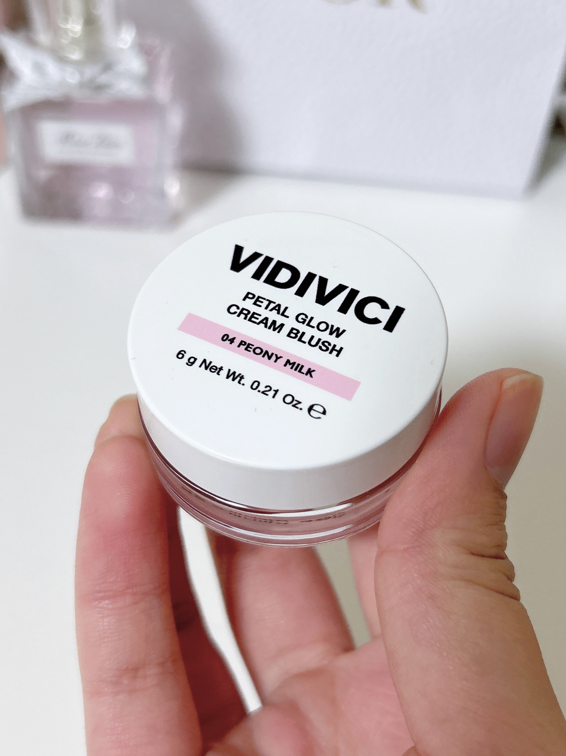 ペタルグロウクリームチーク/VIDIVICI/ジェル・クリームチークを使ったクチコミ（1枚目）
