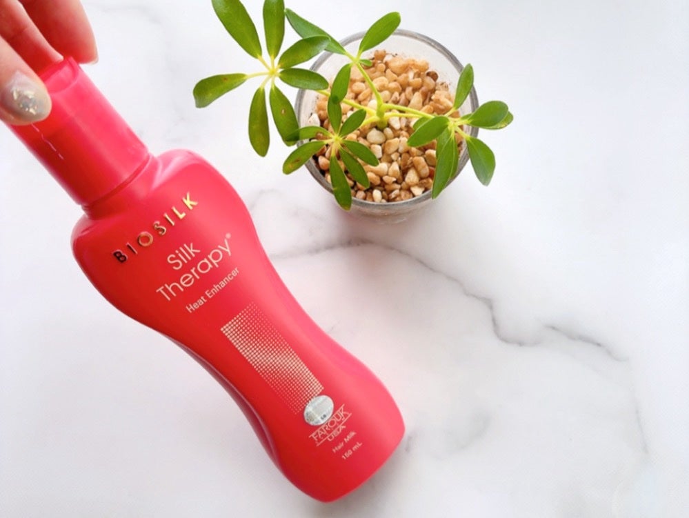 ヒートエンハンサーヘアミルク/Silk Therapy/ヘアミルクを使ったクチコミ(2枚目)